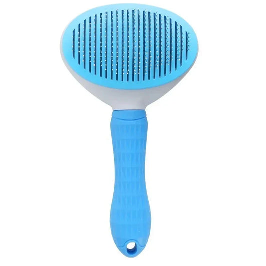 Self-Cleaning Pet Grooming Brush â€“ Removes Loose Hair, Tangles & Dander